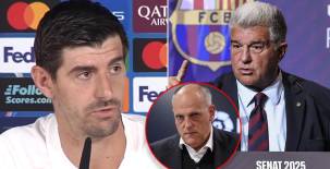 Courtois no se queda callado: le respondió a Laporta y arremete contra LaLiga por el Villarreal-Barcelona en Miami