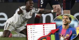 Tabla de posiciones Liga Española: Real Madrid fue superado por Osasuna y celebra todo Barcelona