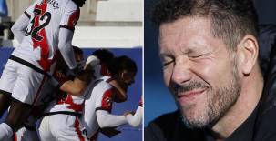 El Rayo Vallecano aplastó al Atlético y llega a 25 puntos que lo colocan en el puesto 16 del fútbol español.