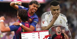 Así marcha la tabla de goleadores en la Liga Española tras el tropiezo del Real Madrid y la contundente victoria del Barcelona.