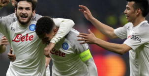 ¡No creen en nadie! Napoli doblega de visita al Eintracht Frankfurt y tiene medio boleto a cuartos de final de Champions League