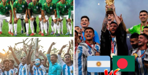 La selección de Argentina viene de conquistar el título de la Copa del Mundo tras vencer a Francia en la tanda de los penales.
