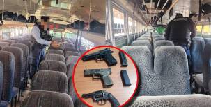 Los 'Mega Locos' llevaban armas de fuego en el autobús mientras se dirigían a Tegucigalpa para el Olimpia vs Real España.