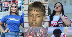 NO SE VIO EN TELEVISIÓN: El chele debutante que sorprendió en Olimpia, las bellas muñeconas en Choluteca y el show de la Ultra Fiel. FOTOS: David Romero.