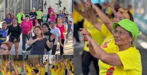 ¡Al ritmo de la música! Jubilados y jóvenes se activan con las clases de Zumba de CONDEPOR en la capital de Honduras.