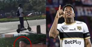 Dereck Moncada sorprende en Colombia: el curioso transporte que usa el hondureño para entrenar con Internacional