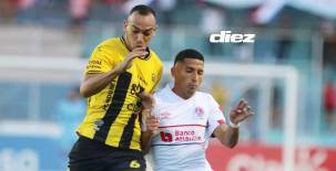 El clásico moderno entre Olimpia y Real España dejó mucha intensidad en la segunda parte. Fotos Estalin Irías y David Romero.