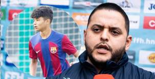 Merling Paz tiene claro que la actual Sub-17 de Honduras será casi en un 100% plena de jugadores que militan en el fútbol nacional. Fotos Mauricio Ayala.