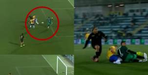 Davis Flow falló solo: Así fue el gol que perdonó Honduras ante los tiktokers de Brasil en amistoso en Sao Paulo