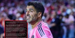 Luis Suárez pide disculpas por su escupitajo: No es la imagen que quiero dar.