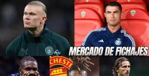 Estos son los últimos rumores en el mercado de Europa: Cristiano Ronaldo hace petición, Haaland tiene definido su futuro y futbolista de Real Madrid podría irse en verano.