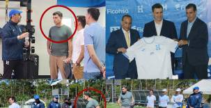 Francisco Molina arrancó con todo los trabajos como director técnico de la Selección Nacional de Honduras. FOTOS: Federación de Fútbol de Honduras.