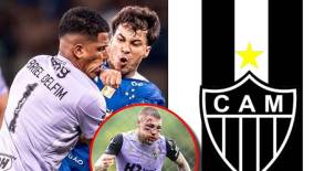 Atlético Mineiro emitió un comunicado luego del zafarrancho y revelan cómo quedaron los rostros de sus jugadores.
