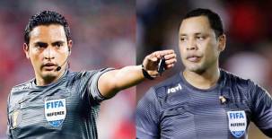 Saíd Martínez y Selvin Brown, dos de los cinco árbitros principales designados para la última jornada. Fotos DIEZ.