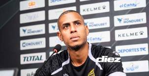 Eddie Hernández es el goleador del torneo Clausura de la Liga Hondubet con 11 dianas. Foto Mauricio Ayala.