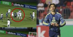 ¡Horror defensivo de Olimpia! Así fue el golazo de Víctor Dávila a Édrick Menjívar en el Olimpia vs América