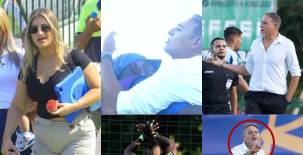 NO SE VIO EN TELEVISIÓN: El reclamo de Medina al árbitro, el argentino se calentó con aficionado, las nenas bellas del Marathón y celebración a lo Cristiano. FOTOS: Moisés Valenzuela | Mauricio Ayala.