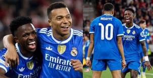 Mbappé y Vinicius fueron los héroes del Real Madrid ante Olympiacos en Champions League.