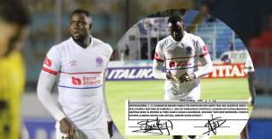 Yustin Arboleda fue expulsado en los minutos finales del clásico entre Olimpia y Real España.