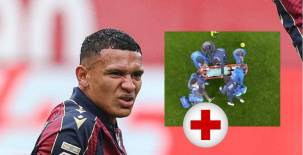 ¡Regreso amargo para Kervin Arriaga! Así fue la fea lesión que sufrió en la nueva derrota del Levante en España