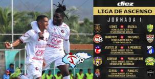 Así se va a jugar la fecha uno del torneo Apertura 2025 de la Liga de Ascenso.