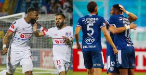 Olimpia y Motagua se medirán en la mitad de la primera vuelta del campeonato Clausura. Fotos cortesía Olimpia y Motagua.