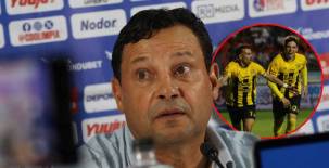 Jeaustin Campos se quejó del arbitraje luego de empatar ante Olimpia en el clásico moderno.