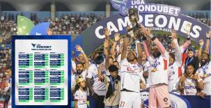 Olimpia es el actual campeón del torneo Apertura de la Liga Nacional de Honduras.