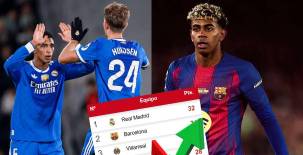 Real Madrid se baja a Barcelona en la tabla de posiciones de la Liga Española.