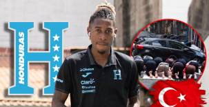 El hondureño se ha sorprendido por las costumbres que tienen en Turquía y se mostró feliz por el nuevo proceso en la Selección de Honduras.