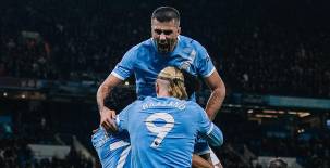 Rodri, multado con 92 mil euros por sus críticas hacia los árbitros luego de un partido en la Premier League.