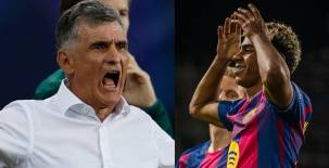 Mendilibar no se guardó nada y arremetió contra el arbitraje de la Champions League.