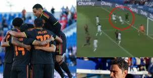 El gol de Perú ante Honduras.