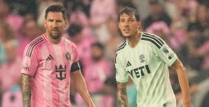 Messi anotó un gol, pero no fue suficiente para que su equipo se llevara la victoria en el estreno del NU Stadium.