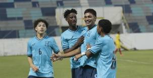 Honduras le pasa por encima a Guyana y se queda a un paso de lograr la clasificación a la Copa del Mundo Sub-17. (FOTO: Neptalí Romero)