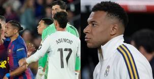 Mbappé no pudo disputar el Clásico por una lesión y este lunes apareció entrenando en solitario cuando el equipo tenía día libre.
