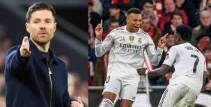 Xabi Alonso habló en conferencia de prensa de la tremenda dupla de Mbappé y Vinicius.