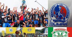 Olimpia le pasa por encima al Marathón en las grandes finales del torneo Apertura de la Liga Nacional.