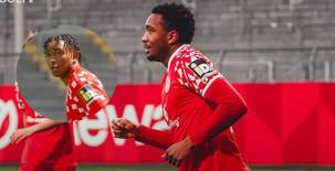 Nayrobi Vargas fue decisivo en el encuentro de la Regionalliga Südwest o cuarta división de Alemania. Fotos cortesía Mainz 05.