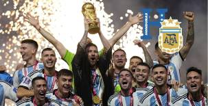 La Selección de Argentina es la actual campeona del mundo en categoría adulta.