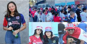 ¡Qué tremendo ambientazo! Así se vive la previa de la gran final entre Olimpia vs Marathón en el Estadio Nacional Chelato Uclés. FOTOS: Mauricio Ayala | David Romero | Marvin Salgado.