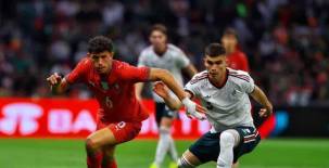 México y Portugal se enfrentaron en tierras aztecas pensando en la preparación al Mundial 2026. Foto cortesía Récord.