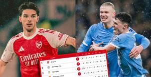 Arsenal se encuentra en la primera plaza de la tabla de posiciones de la Premier League.