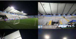 ¡Quedó sensacional el nuevo techado! CONDEPOR finalizó la instalación del moderno techado de la localidad de sol centro del Estadio Nacional. FOTOS: Erlin Varela | David Romero.