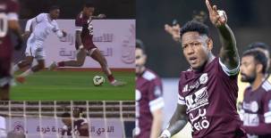 Romell Quioto se divierte en Arabia Saudita: Así fue el nuevo golazo que anotó con Al-Faysaly