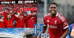 Keyrol Figueroa recibió su primera convocatoria con el poderoso Liverpool de Inglaterra.