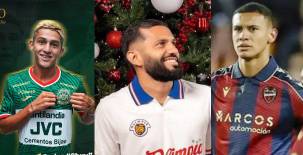 Se sigue moviendo el mercado de fichajes de la Liga Nacional y de los legionarios hondureños. Fotos DIEZ y cortesías.