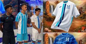 La Federación de Fútbol de Honduras presentó las nuevas camisetas de la Selección Nacional.