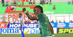 Rubilio Castillo llegó a 6 goles en el presente torneo Clausura y fue clave ante Victoria. Fotos Moisés Valenzuela.