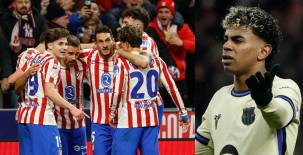 Atlético de Madrid destrozó a Barcelona en la primera semifinal de la Copa del Rey.